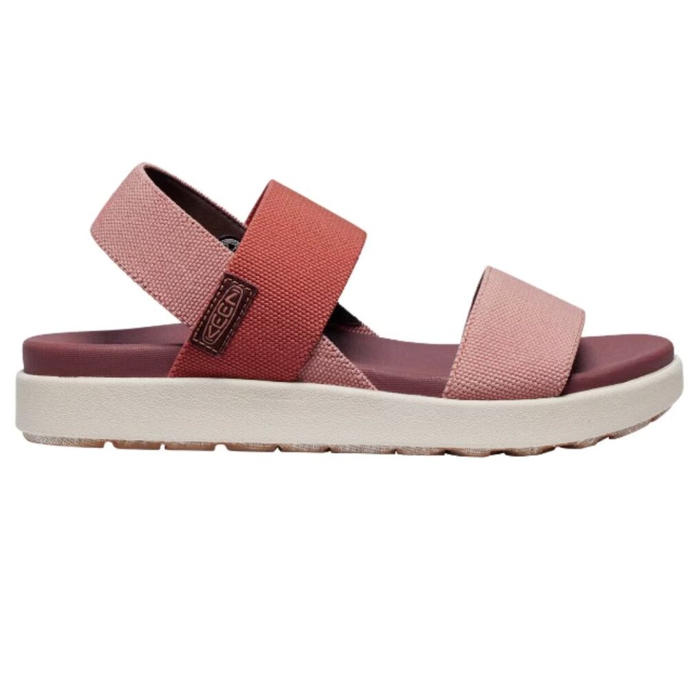 KEEN: Women's Elle Backstrap Sandal (Cork/Baked Clay)